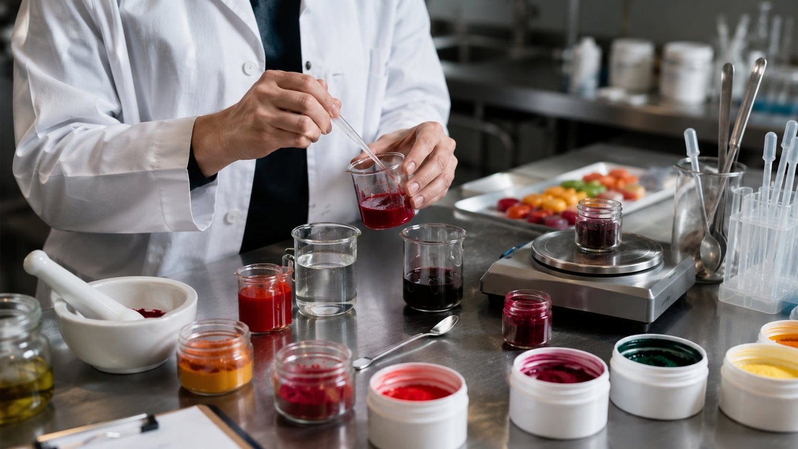 SLY COMMERCE lab and formulation support for B2B ingredient applications